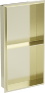 Mexen X-Wall-NR étagère encastrée sans collerette avec tablette 60 x 30 cm, or brossé - 1951603010S