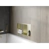Mexen X-Wall-R étagère encastrée avec rebord et étagère 60 x 30 cm, or brossé - 1950603010S