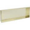 Mexen X-Wall-NR étagère encastrée sans rebord 90 x 30 cm, or brossé - 1951903010
