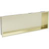 Mexen X-Wall-R étagère encastrée avec rebord 90 x 30 cm, or brossé - 1950903010