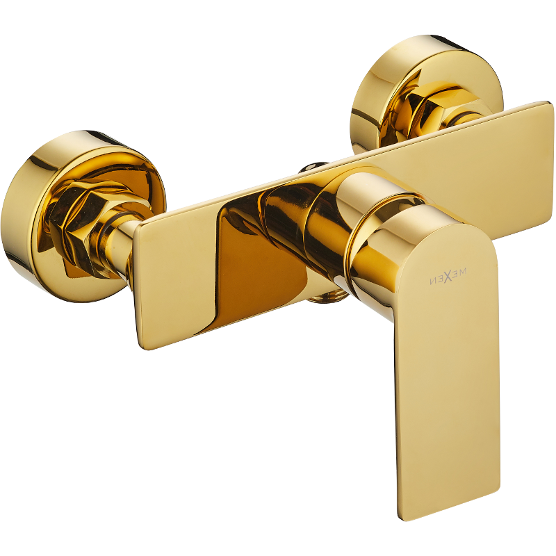 Mexen Alexa robinet de douche, Or - 71240-50