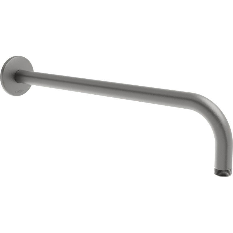 Mexen bras de douche mural 40 cm, gris canon brossé - 79211-66