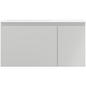 Mexen Orio meuble de salle de bain 90 cm avec lavabo Otis gauche, 1T, 1P, gris mat/blanc mat - 91A13-09047-3-BBFF62-W18L01