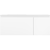 Mexen Orio armoire de salle de bain 120 cm avec lavabo Otis gauche, 1S, 1D, blanc mat - 91A13-12047-3-BBFF01-W18L01