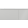 Mexen Orio meuble de salle de bain 120 cm avec lavabo Otis gauche, 1T, 1P, gris mat/blanc mat - 91A13-12047-3-BBFF62-W18L01