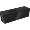 Mexen Orio armoire de salle de bain 160 cm avec lavabo Otis gauche, 1S, 1D, noir brillant/noir mat - 91A13-16047-3-BBFF70-W18L71
