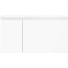 Mexen Orio meuble de salle de bains 90 cm avec lavabo Otis à droite, 1S, 1D, blanc brillant - 91A13-09047-3-BBFF00-W18P00