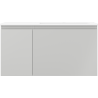Mexen Orio armoire de salle de bain 90 cm avec lavabo Otis droit, 1S, 1D, gris mat/blanc mat - 91A13-09047-3-BBFF62-W18P01