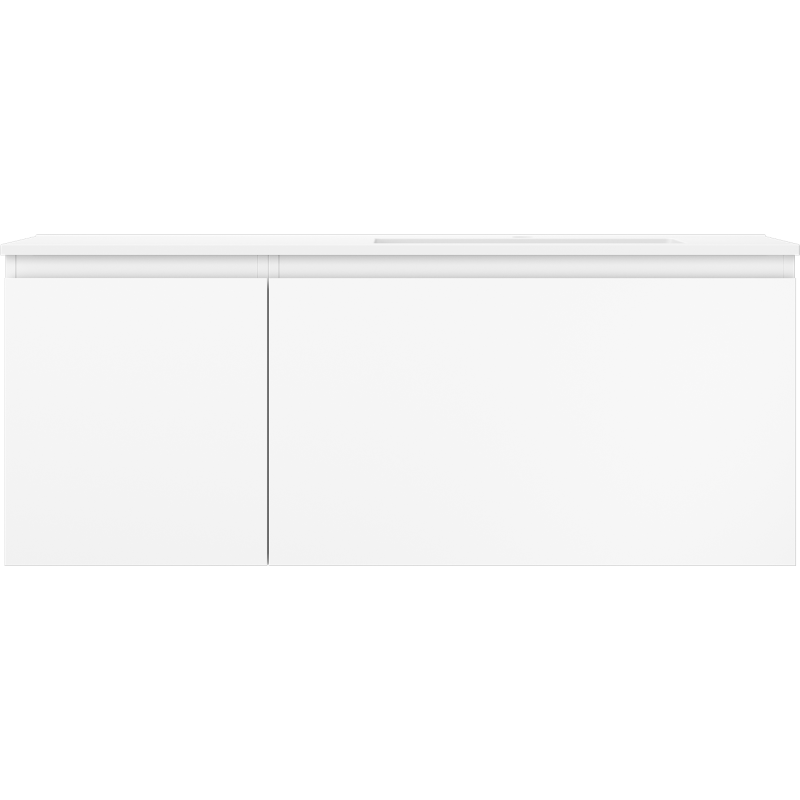Mexen Orio meuble de salle de bain 120 cm avec lavabo Otis droit, 1S, 1D, blanc mat - 91A13-12047-3-BBFF01-W18P01