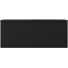 Mexen Orio meuble de salle de bains 120 cm avec lavabo Otis à droite, 1S, 1D, noir mat - 91A13-12047-3-BBFF71-W18P71