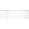 Mexen Orio meuble de salle de bain 160 cm avec lavabo Otis à droite, 1S, 1D, blanc brillant - 91A13-16047-3-BBFF00-W18P00