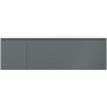 Mexen Orio armoire de salle de bain 160 cm avec lavabo Otis droit, 1S, 1D, graphite mat/blanc mat - 91A13-16047-3-BBFF66-W18P01
