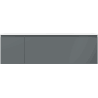 Mexen Orio meuble de salle de bain 160 cm avec lavabo Otis droit, 1S, 1D, graphite mat/blanc mat - 91A13-16047-3-BBFF66-W18P01