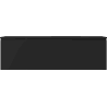 Mexen Orio meuble de salle de bain 160 cm avec lavabo Otis droit, 1S, 1D, noir mat - 91A13-16047-3-BBFF71-W18P71