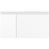 Mexen Orio armoire de salle de bains 90 cm avec lavabo Vela droit, 1S, 1D, blanc mat - 91A13-09047-3-BBFF01-W23P01