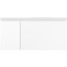 Mexen Orio armoire de salle de bain 100 cm avec lavabo Vela droit, 1T, 1P, blanc mat - 91A13-10047-3-BBFF01-W23P01