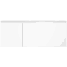 Mexen Orio armoire de salle de bain 120 cm avec lavabo Vela à droite, 1T, 1P, blanc brillant - 91A13-12047-3-BBFF00-W23P00