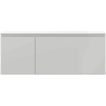 Mexen Orio meuble de salle de bain 120 cm avec lavabo Vela à droite, 1S, 1D, gris mat/blanc mat - 91A13-12047-3-BBFF62-W23P01