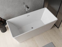 Mexen Malaga baignoire autonome 170 x 80 cm, Blanc - 51421708000