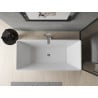 Mexen Malaga baignoire autonome 170 x 80 cm, Blanc - 51421708000