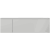 Mexen Orio meuble de salle de bain 160 cm avec lavabo Vela droit, 1S, 1D, gris mat/blanc mat - 91A13-16047-3-BBFF62-W23P01