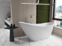 Mexen Oviedo baignoire autonome 170 x 76 cm, Blanc - 51561707600