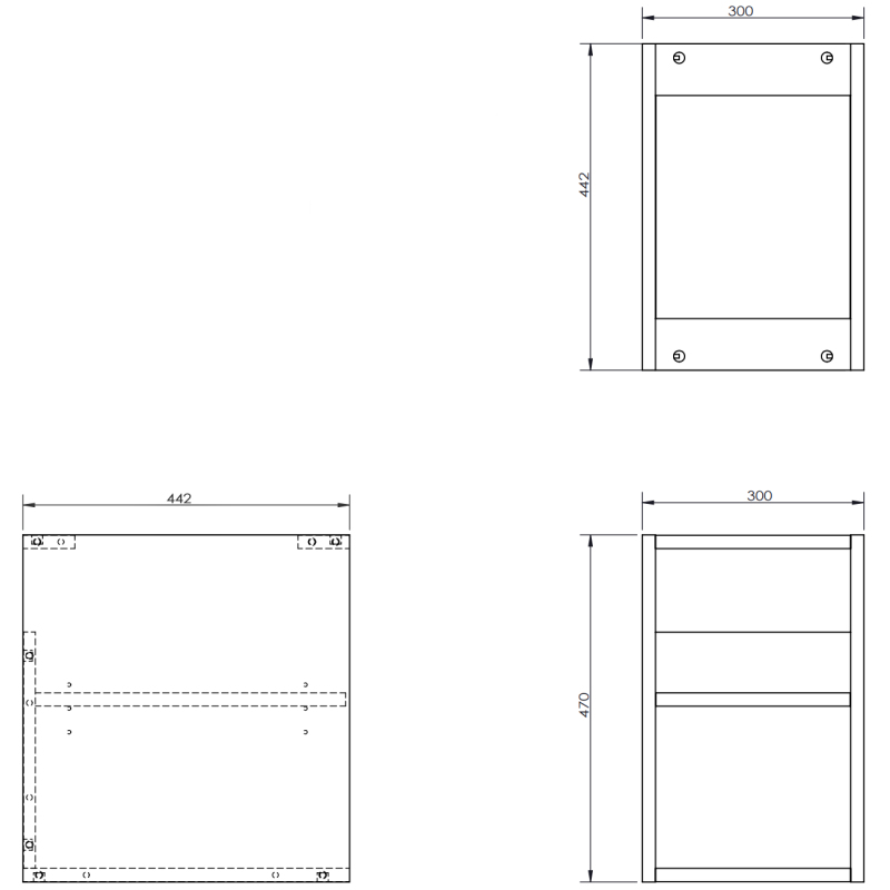 Mexen Orio armoire de salle de bain 90 cm avec lavabo Otis gauche, 2T, 1P, blanc brillant - 91A13-09047-3-BBFFF00-W18L00