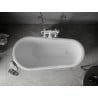 Mexen Retro baignoire autoportante 150 x 73 cm, blanche, pieds blancs - 53251507300-20