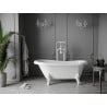 Mexen Retro baignoire autoportante 150 x 73 cm, blanche, pieds blancs - 53251507300-20