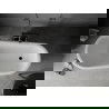 Mexen Retro baignoire autonome 150 x 73 cm, Blanc, pieds Noir - 53251507300-70