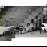Mexen Retro baignoire autonome 150 x 73 cm, Blanc, pieds Noir - 53251507300-70