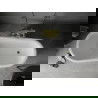 Mexen Retro baignoire autonome 150 x 73 cm, Blanc/Noir, pieds Or - 53251507375-50