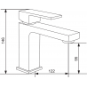 Mexen Uno robinet de lavabo, Chrome - 71400-00
