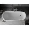 Mexen Retro baignoire autoportante 170 x 75 cm, blanche, pieds chromés - 53251707500-00