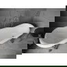 Mexen Retro baignoire autonome 170 x 75 cm, Blanc, pieds Chrome - 53251707500-00
