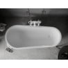 Mexen Retro baignoire autoportante 170 x 75 cm, blanche, pieds blancs - 53251707500-20
