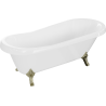 Mexen Retro baignoire autonome 170 x 75 cm, Blanc, pieds Or - 53251707500-50
