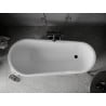 Mexen Retro baignoire autoportante 170 x 75 cm, blanche, pieds noirs - 53251707500-70