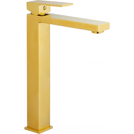 Mexen Uno robinet de lavabo haut, Or - 71410-50