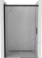 Mexen Omega porte de douche coulissante 140 cm, transparent, noir 825-140-000-70-00