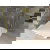 Mexen Omega cabine de douche coulissante 130 x 80 cm, transparent, or + bac à douche plat - 825-130-080-50-00-4010