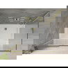 Mexen Omega cabine de douche coulissante 130 x 80 cm, transparent, or + bac à douche plat - 825-130-080-50-00-4010