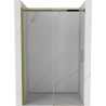 Mexen Omega porte de douche coulissante 140 cm, transparente, dorée - 825-140-000-50-00