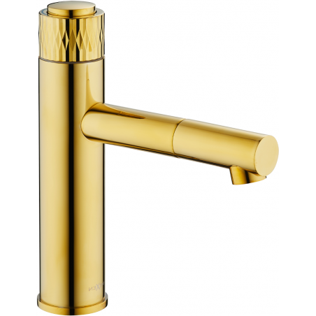 Mexen Diamond robinet de lavabo, Or - 71500-50