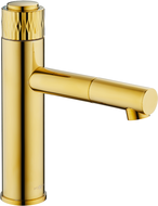Mexen Diamond robinet de lavabo, Or - 71500-50