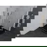Mexen Pretoria cabine de douche pivotante 70 x 100 cm, transparent, chrome + receveur plat, noir - 852-070-100-01-00-4070