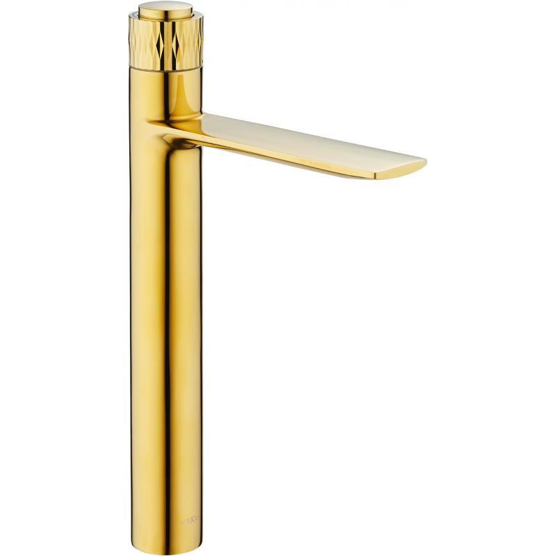 Mexen Zero+ robinet de lavabo haut, Or - 71610-50