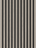Mexen Lam-F lames acoustiques scandinaves 275 x 30 cm, feutre 8 mm, placage technique, Chêne Gris - S105-275307-3015-005