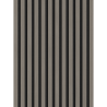 Mexen Lam-F lames murales acoustiques 275 x 30 cm, feutre 8 mm, placage technique, Chêne Acier - S105-275307-3015-006