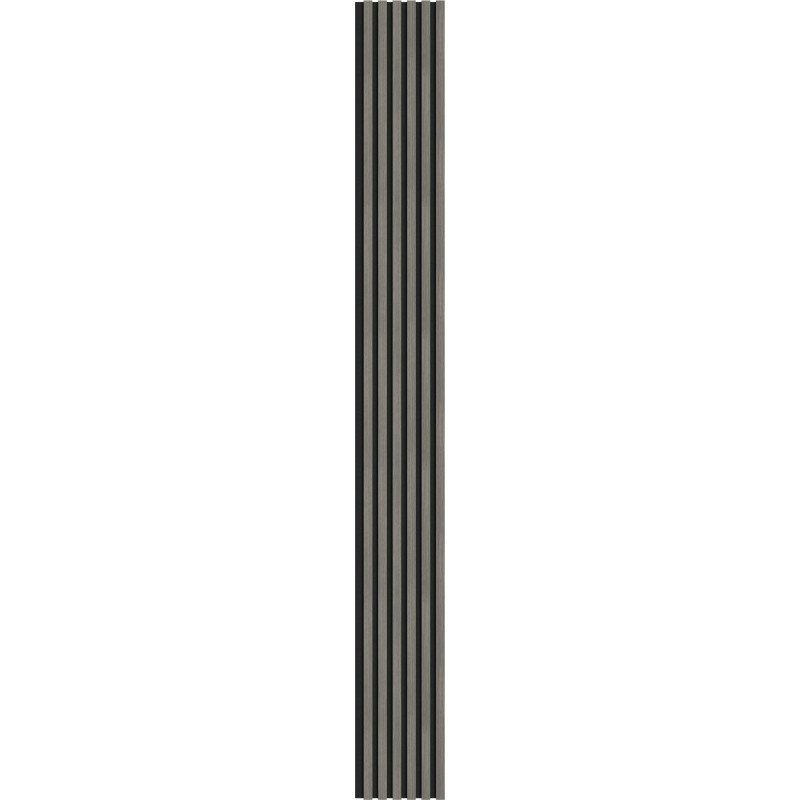 Mexen Lam-F lamelles murales acoustiques 275 x 30 cm, feutre 8 mm, placage technique, Chêne Héritage - S105-275307-3015-008